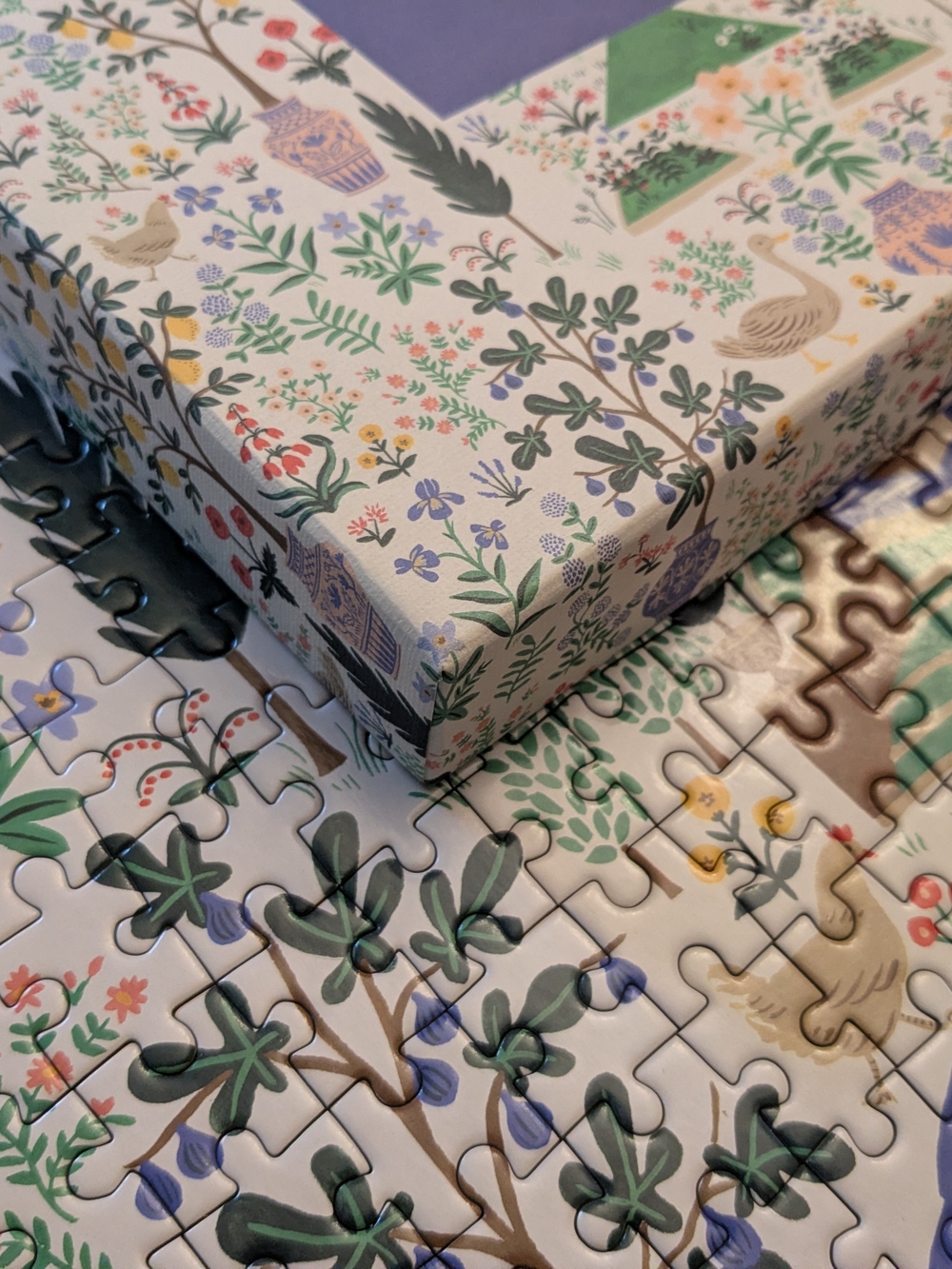 Rifle Paper Co. Camont 500 Piece Puzzle - Picture 4 of 9